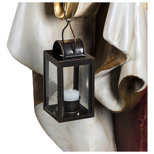 Josef stehend, passend für die 180 cm Krippe von Fontanini, aus Resin, für Außenbereich 12