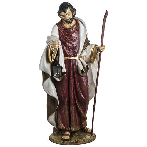 Statua San Giuseppe 180 cm presepe esterno Fontanini 2