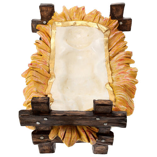 Figurine Fontanini Scribe Assis Avec Parchemin - 12 Cm - Résine Peinte à La Main - Pour Crèche De Noël