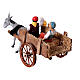 Drunkard and peasant girl on a wagon 10x20x10 cm nativity scene 8-10 cm s5