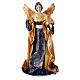 Set presepe da 10 soggetti in resina e tessuto 35 cm s6