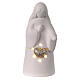 Set componible natividad con luz 20 cm de porcelana s3