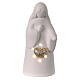 Nativity Holy Family modular with light 20 cm in porcelain s3