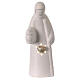 Nativity Holy Family modular with light 20 cm in porcelain s4