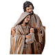 Resin Nativity Holy Family scene 45 cm beige s4