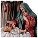 Natividad 45 cm de resina coloreada s2