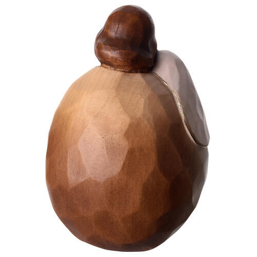 Stylized colored nativity ''ambient design'' with golden border 4