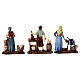 Set of 3 professions, characters for 8 cm Moranduzzo Nativity Scene s4