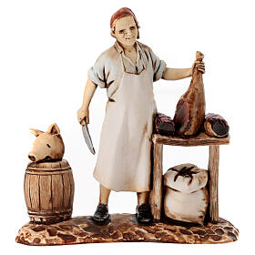 Set 3 mestieri contadini Presepe Moranduzzo 8 cm