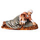 Nativity with lying Mary, set of 3, Moranduzzo, 13 cm s6