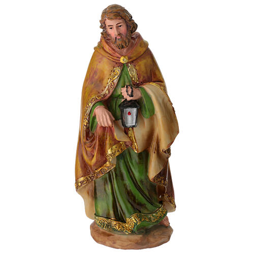 STOCK Saint Joseph statue for Nativity Scene set of 30 cm 1