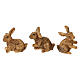 Tana conigli 8x10x8 cm con statuine presepe 8-10 cm s2