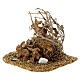 Tana conigli 8x10x8 cm con statuine presepe 8-10 cm s3