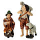 Set presepe 9 cm 11 pz resina dipinta s4
