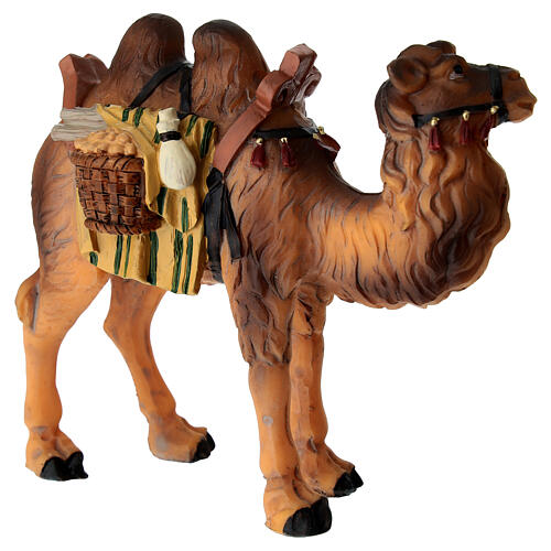 Kamel mit Körben und Tongefäßen, Resin – für 9-cm-Krippe 3