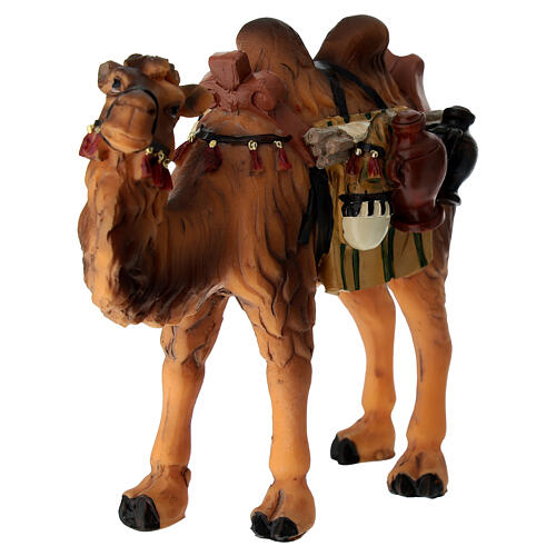 Camel with basket and vases for 9 cm resin Nativity Scene 2