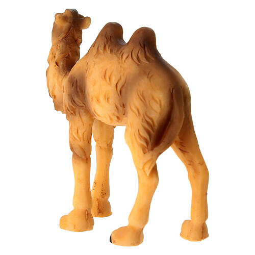 Petit chameau crèche 9 cm résine peinte 4