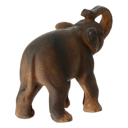 Cucciolo di elefante presepe 9 cm resina 4