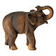 Cucciolo di elefante presepe 9 cm resina s3