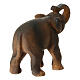 Cucciolo di elefante presepe 9 cm resina s4