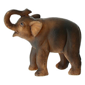 Elephant calf figurine resin nativity 9 cm