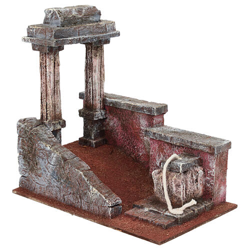 Setting for Women of Jerusalem, 25x15x24 cm, 8-10 cm Easter Creche 3