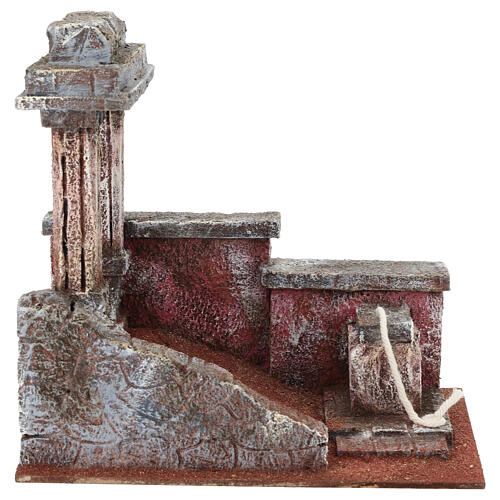 Ambientazione Donne di Gerusalemme 25x15x24 cm Presepe Pasquale 8-10 cm 1