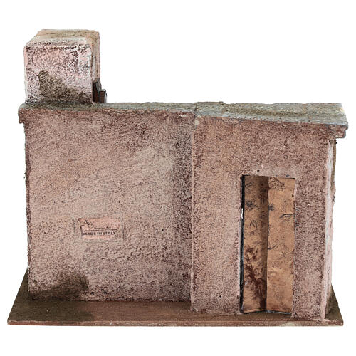 Setting for Peter's denial, 25x15x20 cm, 9-10 cm Easter Creche 4