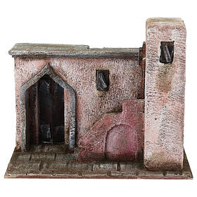 Ambientazione 25x15x20 cm Rinnegamento di Pietro Presepe Pasquale 9-10 cm