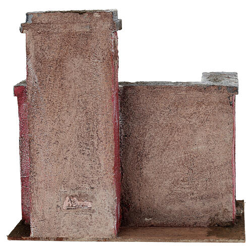 Cenário 25x15x23 cm Lava-pés Presépio de Páscoa 8-10 cm 4