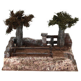 Setting Garden of Olives, 30x20x20 cm, 8-10 cm Easter Creche