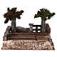 Décor Jardin des Oliviers 30x20x20 cm crèche de Pâques 8-10 cm s1