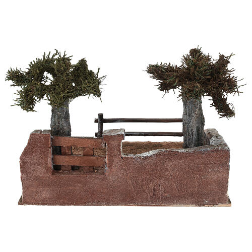 Olive Garden Setting 30x20x20 cm Easter Nativity Scene 8-10 cm 4