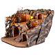 Ambientazione presepe Pasquale 10 cm Napoli 35x45x35 cm s3