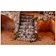 Scena presepe Pasquale napoletano 45x60x55 cm figure 12-14 cm s2