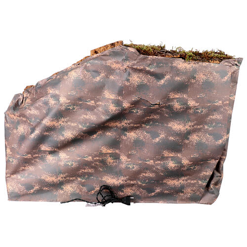 Neapolitanische Osterkrippe Szene 45x60x55 cm Figuren 12-14 cm 6