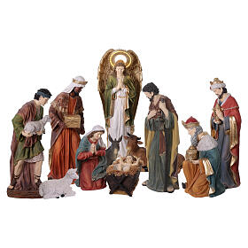 Belén 180 cm completo 11 figuras resina ext int