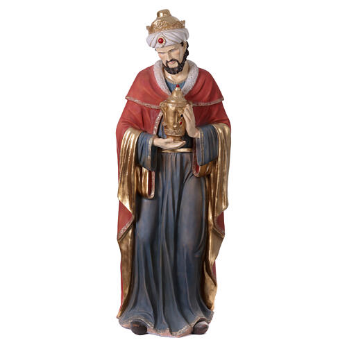 Belén 180 cm completo 11 figuras resina ext int 9