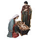 Belén 180 cm completo 11 figuras resina ext int s6
