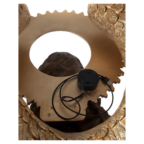 Crèche 170 cm complète 11 santons en résine intérieur/extérieur 22