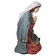 Kneeling Mary Nativity Scene in Colored Resin 180 cm Indoor/Outdoor s6
