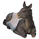 Donkey in coloured resin for 180 cm Nativity Scene s1