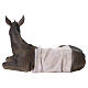 Burro de resina colorida ext int pesebre 180 cm s4