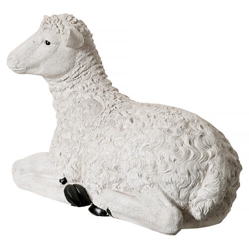 Colored Resin Sheep Statue for 180cm Nativity Scene Indoor/Outdoor Use 8