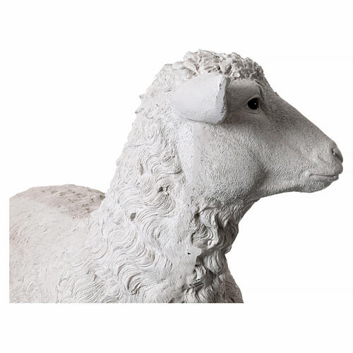 Colored Resin Sheep Statue for 180cm Nativity Scene Indoor/Outdoor Use 9