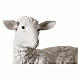 Colored Resin Sheep Statue for 180cm Nativity Scene Indoor/Outdoor Use s7