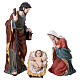 Belén 150 cm completo 11 figuras resina colorida int ext s2