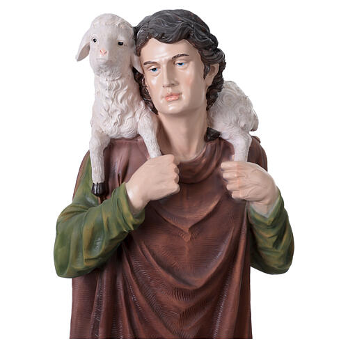 Presepe 150 cm completo 11pz resina colorata int est 13