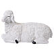 Presepe 150 cm completo 11pz resina colorata int est s21