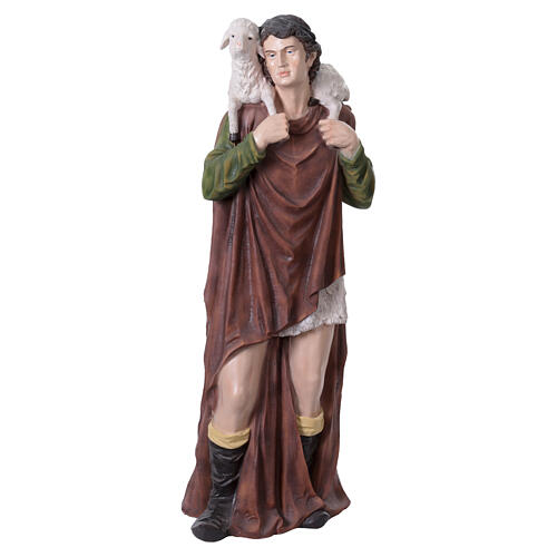 Szopka bożonarodzeniowa – komplet 11 figur 150 cm, żywica kolorowana, duże rozmiary do wnętrz i na zewnątrz 14